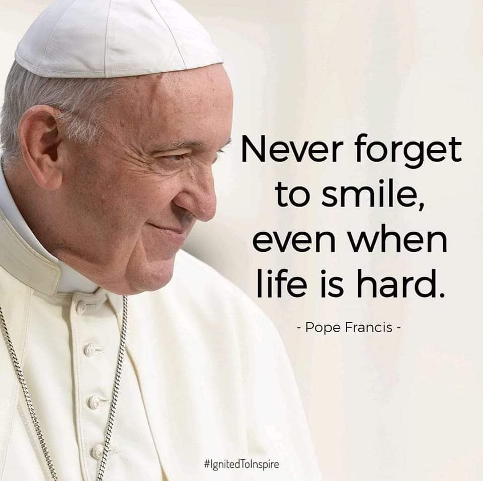 Pope Francis with Mr Ramos Horta